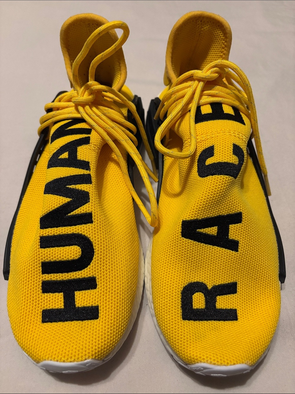 Adidas Pharrell x NMD Human Race 'Yellow' Size 8